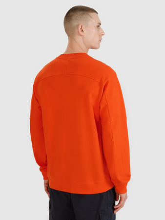 Bluza dresowa nierozpinana bez kaptura męska 4F 4FRSS25TSWSM2179-70S