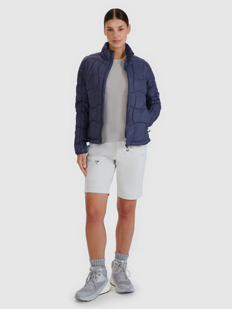 Koszulka trekkingowa z wełną Merino damska 4F 4FWSS25TFTSF1269-27S