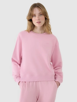 Bluza dresowa nierozpinana bez kaptura damska 4F 4FWMM00TSWSF1765-56S