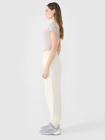 Spodnie dresowe joggery damskie 4F 4FWSS25TTROF0994-11S