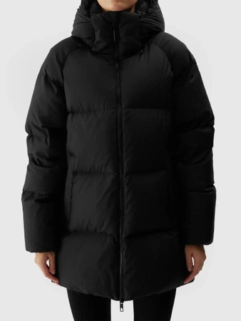 Kurtka damska zimowa puchowa z naturalnym wypełnieniem 4F 4FWAW24TDJAF466-20S naturalny puch