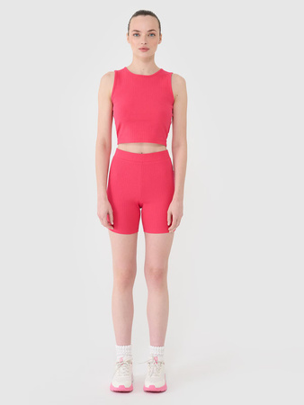 Legginsy krótkie dzianinowe damskie 4F 4FRSS25TSTIF016-54S