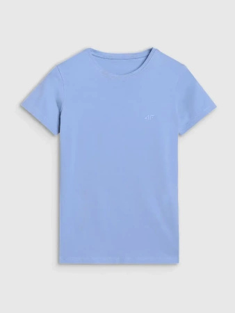 Koszulka damska bawełniana slim 4F 4FWMM00TTSHF2255-32S