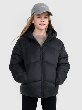 Kurtka puchowa z wypełnieniem syntetycznym dziewczęca 4F 4FJRAW25TDJAF0817-20S