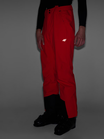 Spodnie narciarskie z szelkami membrana 5000 męskie 4F 4FWAW24TFTRM0756-62S