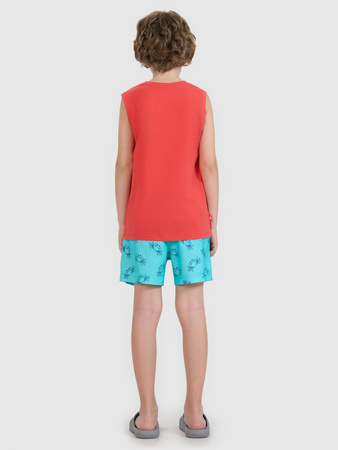 Spodenki plażowe boardshorty chłopięce 4F 4FJWSS25UBDSM121-47A