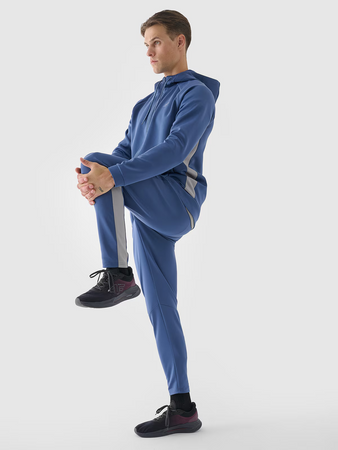 Bluza treningowa rozpinana z kapturem męska 4F 4FWAW24TFSWM405-32S