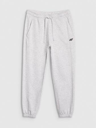 Spodnie dresowe joggery męskie 4F 4FWMM00TTROM1139-27M