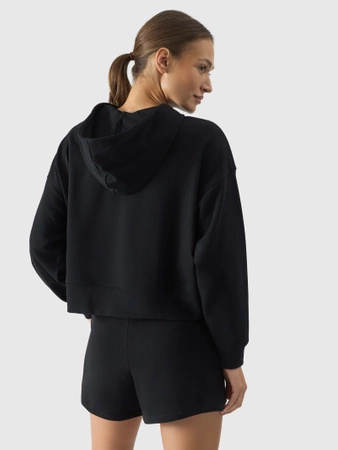 Bluza dresowa nierozpinana z kapturem damska 4F 4FWSS24TSWSF1003-20S