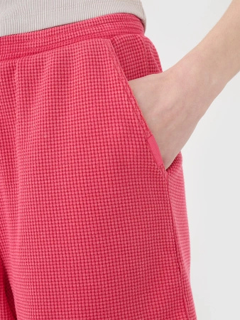 Spodenki casual z dzianiny waflowej damskie 4F 4FRSS25TSHOF699-54S