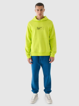 Bluza dresowa nierozpinana z kapturem męska 4F 4FRAW24TSWSM1816-45S