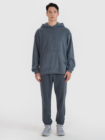 Bluza dresowa nierozpinana z kapturem męska 4F 4FRSS25TSWSM2181-22S