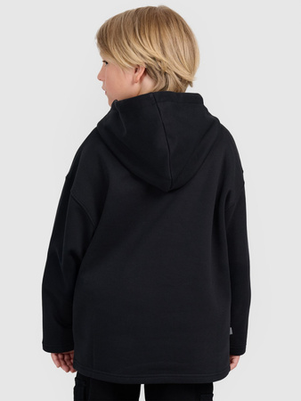 Bluza dresowa nierozpinana z kapturem chłopięca 4F 4FJRAW25TSWSM2345-20S