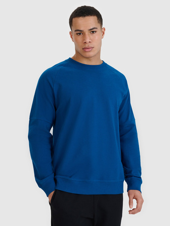 Bluza dresowa nierozpinana bez kaptura męska 4F 4FRSS25TSWSM2179-46S