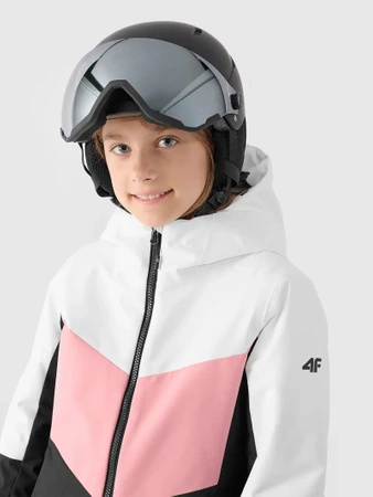 Kurtka dziewczęca narciarska zimowa 4F 4FJWAW24TTJAF545-20S