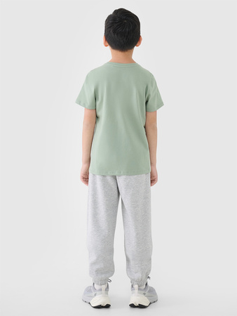 Spodnie dresowe joggery chłopięce 4F 4FJWMM00TTROM1188-25M