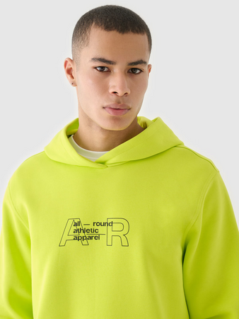 Bluza dresowa nierozpinana z kapturem męska 4F 4FRAW24TSWSM1816-45S