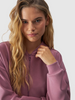 Bluza dresowa rozpinana z modalem damska 4F 4FWAW24TSWSF1341-53S