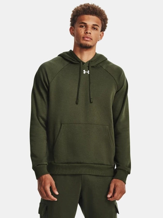 Męska bluza z kieszenią kangurka Under Armour Rival Fleece 1379757-390