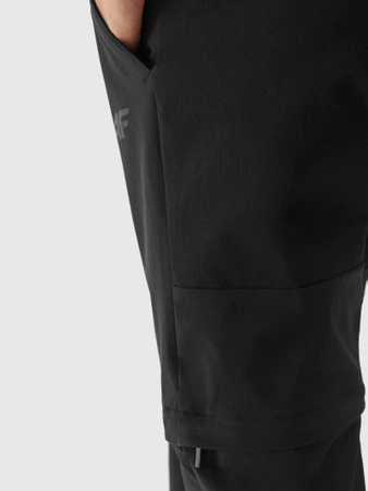 Spodnie z odpinanymi nogawkami 2w1 4way stretch dziewczęce 4F Junior