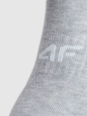 Skarpetki casual za kostkę (3-pack) chłopięce 4F 4FJWMM00USOCM499-94S