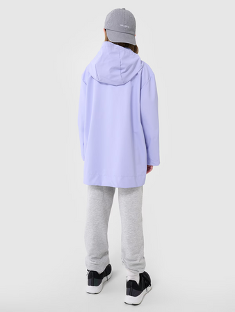 Kurtka przejściowa przeciwdeszczowa z gumową powłoką dziecięca 4F 4FJWSS25TJACU213-52S