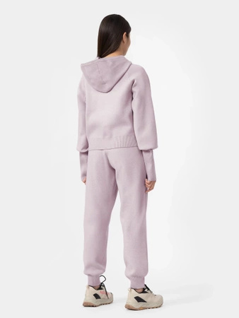 Spodnie dzianinowe joggery damskie 4F