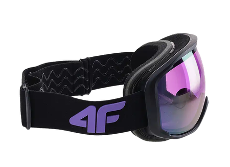 Gogle narciarskie z lustrzaną powłoką chłopięce 4F Junior 4FJWAW24AGOGU042-51S