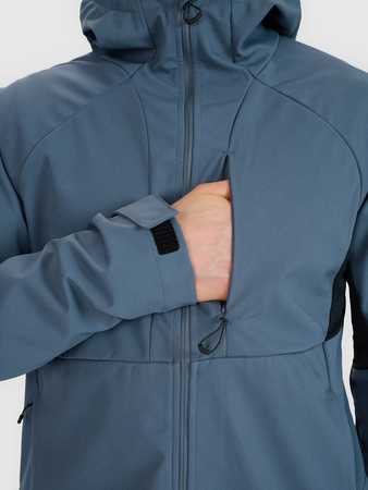 Kurtka softshell wiatroodporna membrana 10000 męska 4F 4FWSS25TSOFM313-32S