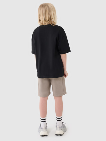 Spodenki chłopięce dresowe 4F 4FJWSS25TSHOM600-83S