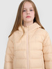 Kurtka puchowa z wypełnieniem syntetycznym dziewczęca 4F 4FJRAW25TDJAF0816-83S