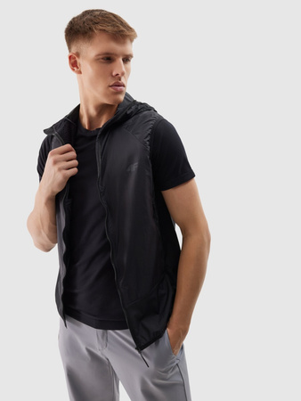 Bezrękawnik puchowy trekkingowy z wypełnieniem primaloft active męski 4F 4FWSS24TVJAM096-24S