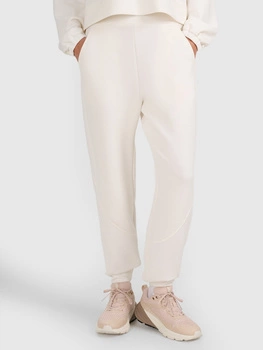 Spodnie dresowe joggery z modalem damskie 4F 4FWAW25TTROF1180-11S