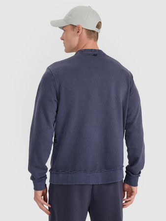 Bluza dresowa nierozpinana bez kaptura męska 4F 4FWSS25TSWSM1739-22S