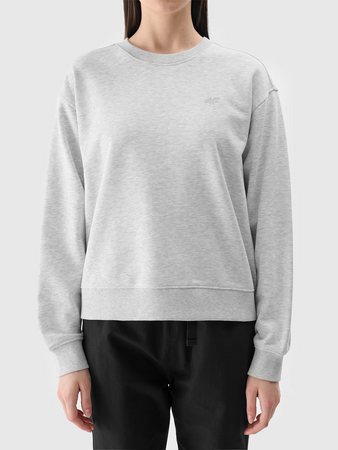 Bluza dresowa nierozpinana bez kaptura damska 4F 4FWMM00TSWSF1765-27M