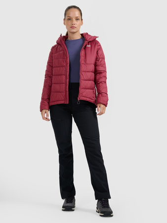 Kurtka puchowa trekkingowa z wypełnieniem Primaloft Silver damska 4F 4FRAW25TDJAF0792-60S