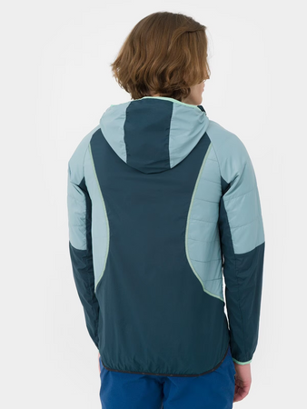 Kurtka trekkingowa z wypełnieniem primaloft® black insulation eco męska 4F 4FSS23TDJAM101-34S