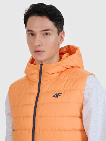 Bezrękawnik puchowy z wypełnieniem syntetycznym męski 4F 4FWSS25TVJAM192-70S