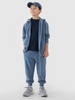 Bluza dresowa rozpinana z kapturem chłopięca 4F 4FJRSS25TSWSM2042-32S