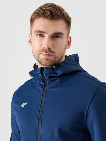 Kurtka softshell wiatroodporna membrana 5 000 męska 4F NOSH4SFM001B-31S