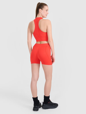 Legginsy krótkie bezszwowe treningowe 4F 4FRSS25TFSTF061-62S