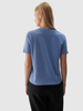 T-shirt regular gładki damski 4F 4FWAW24TTSHF1650-32S