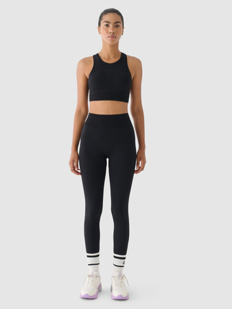 Biustonosz treningowy bezszwowy ze średnim wsparciem 4F x anna lewandowska 4F 4FALSAW24USBAF169-20S