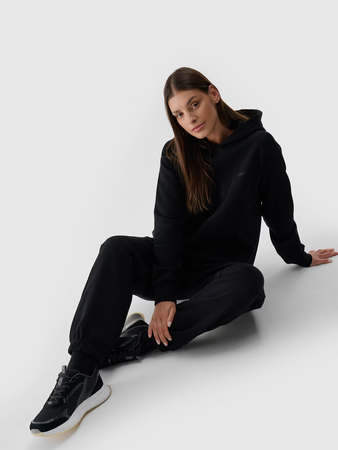 Bluza dresowa nierozpinana z kapturem damska 4F 4FWMM00TSWSF1764-20S