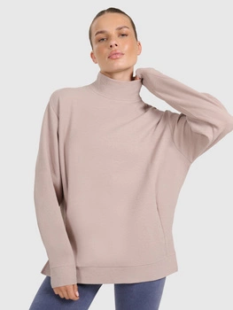 Bluza dresowa do jogi i pilatesu damska 4F 4FWAW25TFSWF589-83S