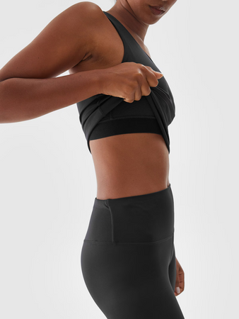 Top treningowy szybkoschnący damski 4F 4FWAW24TFSLF422-20S