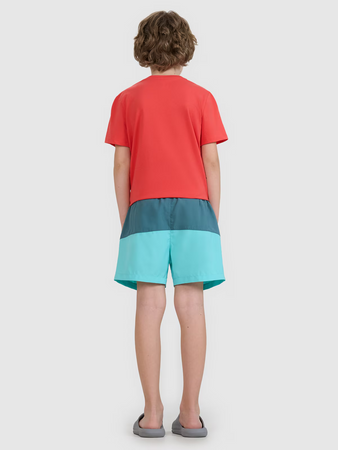 Spodenki chłopięce plażowe boardshorty 4F 4FJWSS25UBDSM116-46S