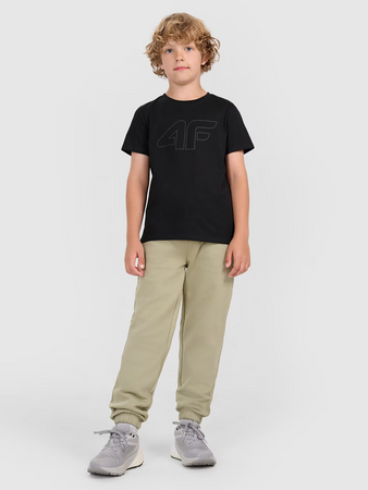 T-shirt z nadrukiem chłopięcy 4F 4FJWMM00TTSHM2331-20S