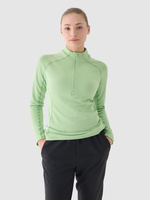 Bluza treningowa slim szybkoschnąca damska 4F 4FWAW24TFSWF411-41S