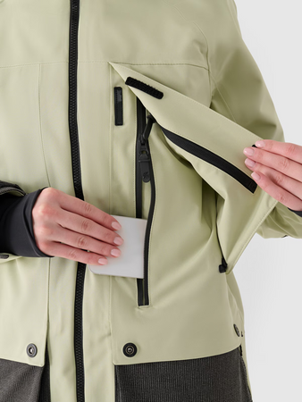 Kurtka snowboardowa membrana 10000 damska 4F 4FWAW24TTJAF587-44S